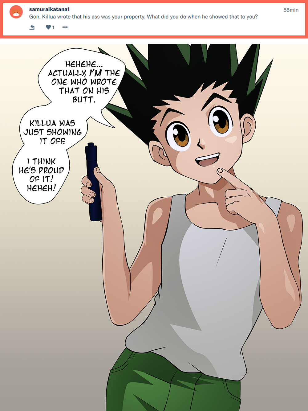 Gon Freecss Character Ask 5 Near Hentai