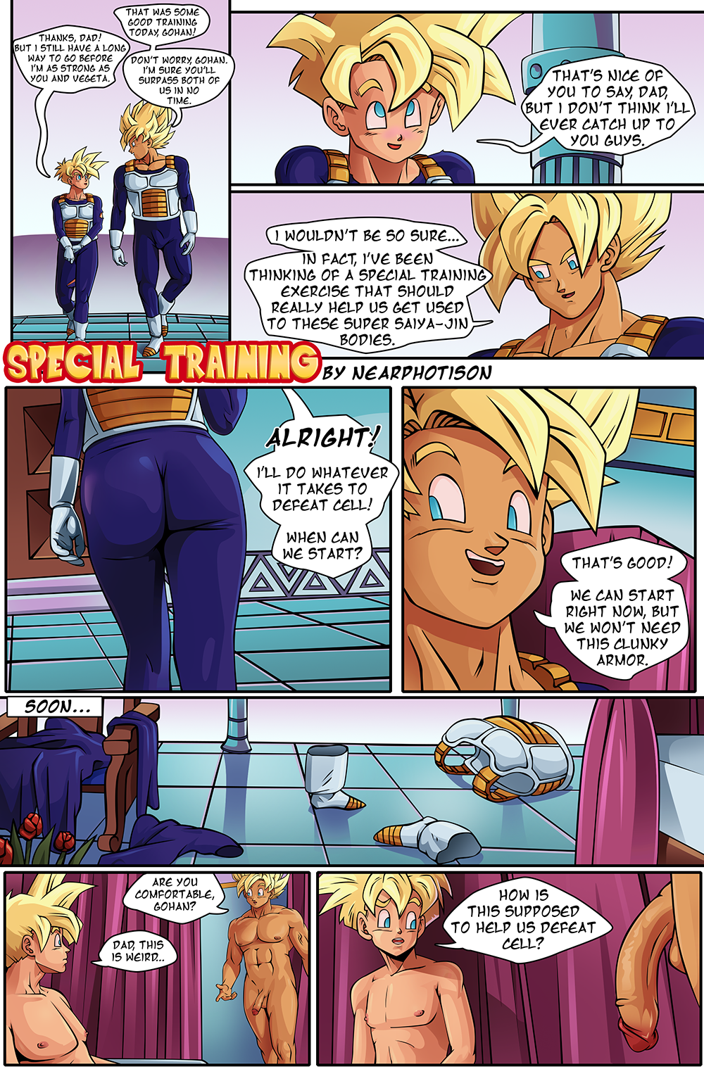 Dragon ball special training hentai