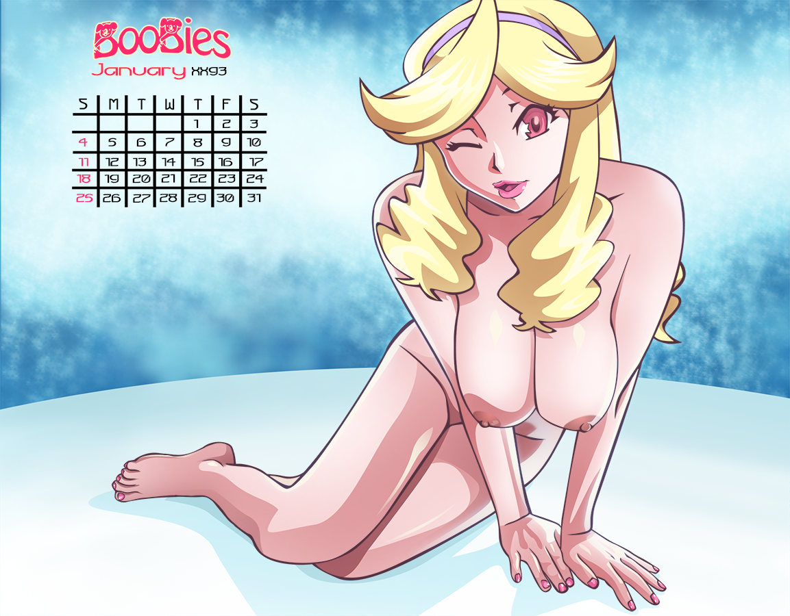 1153px x 900px - BooBies Calendar #1 â€“ January â€“ Near Hentai