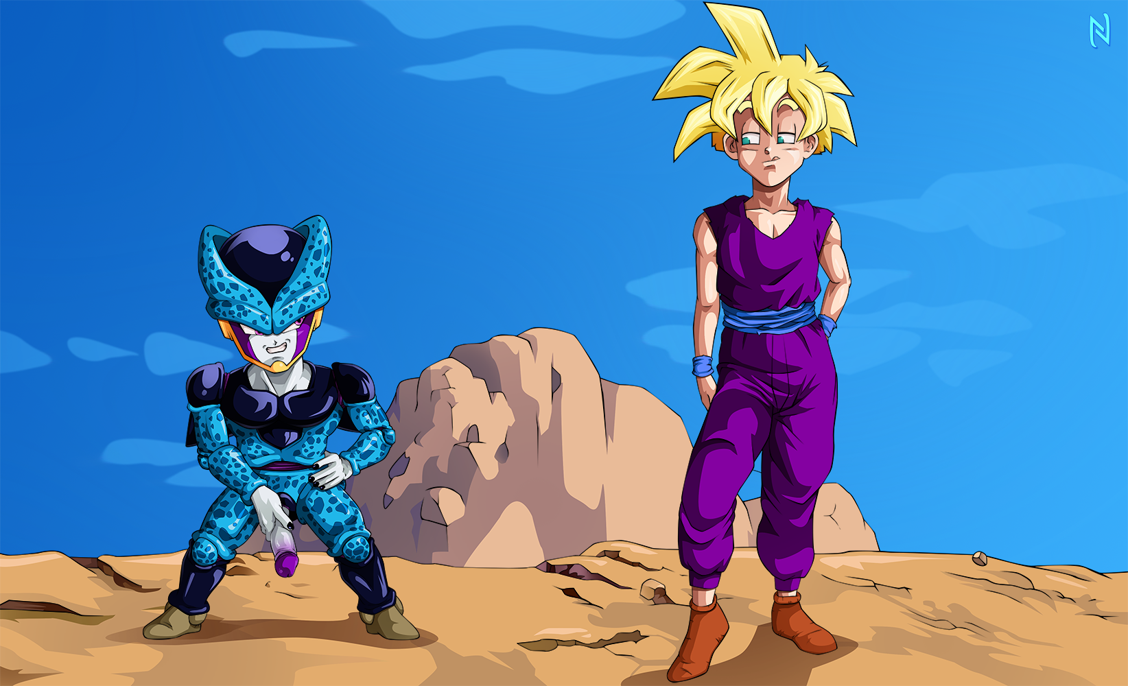 Cell Jr. and Gohan Part 2. Posts by Nearphotison. 