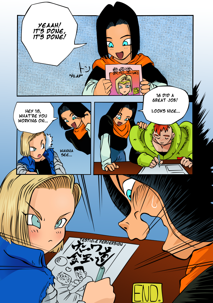 Dragon Ball Z Android 17 Gay Porn - Android 17 â€“ Near Hentai